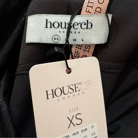 House of CB Asymmetric Draped Gown ✨Stunning✨ - Picture 13 of 17